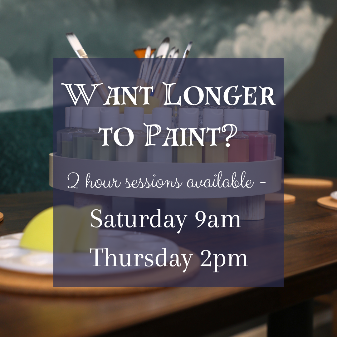 Pottery Painting Session - 2 hours