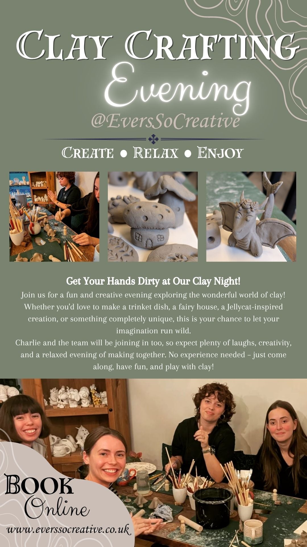 Clay Crafting Evening