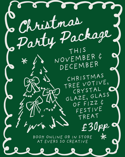 Christmas Party Tree Votive Package
