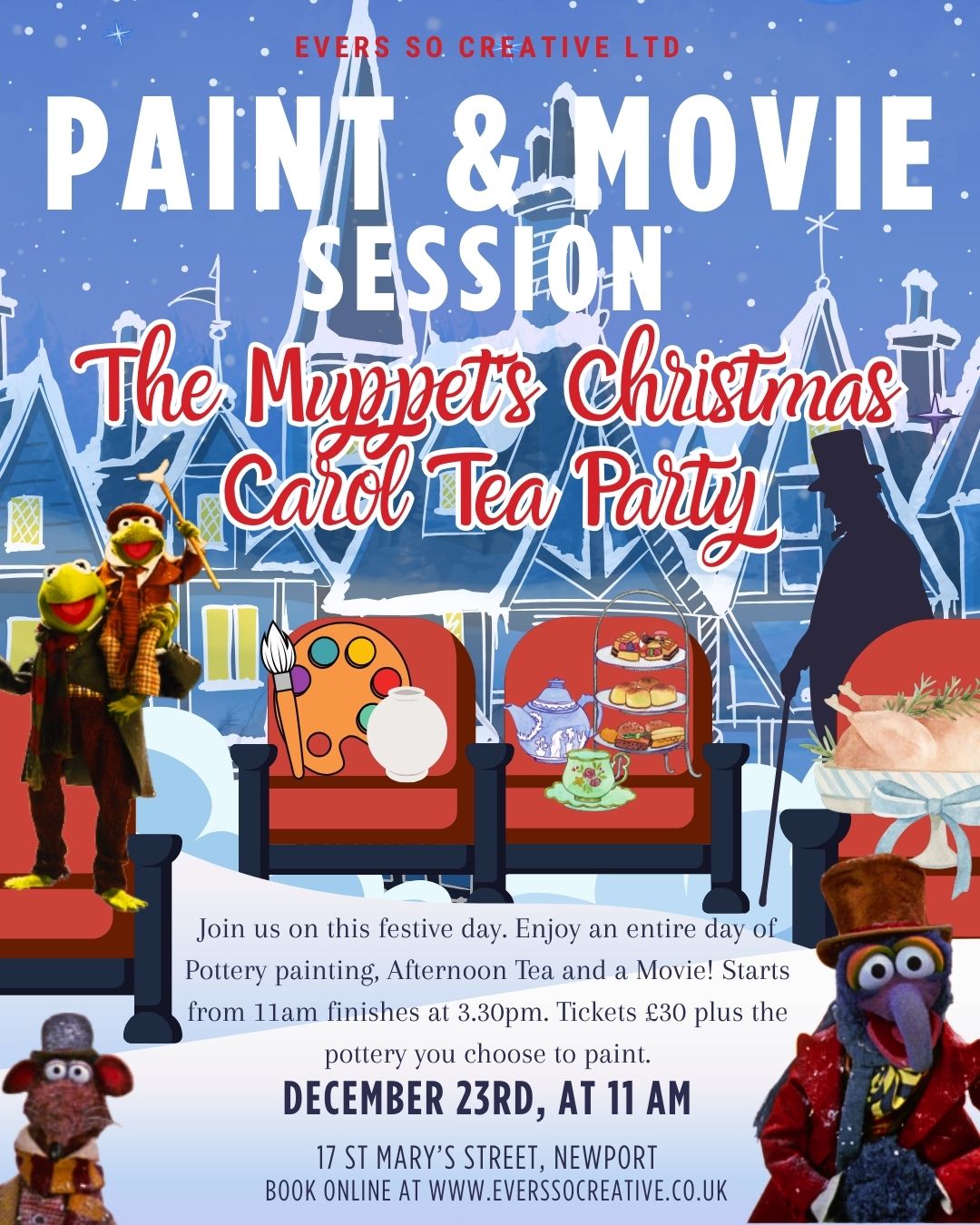 Afternoon Tea and Paint Party